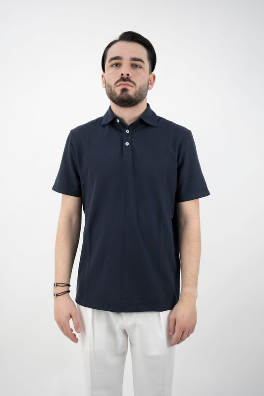 POLO PIQUET BLU NAVY 2555160/01R Altea