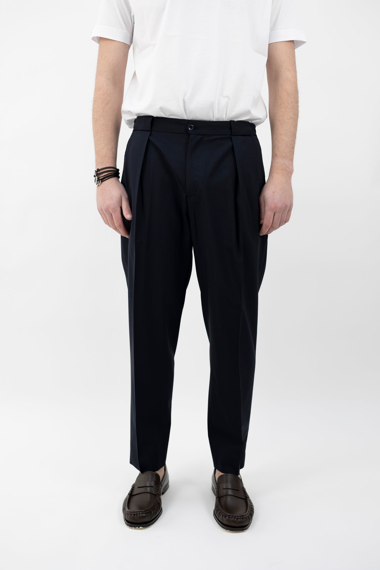 PANTALONE PORTOBELLOSQD BLU SCURO 300082 011Quattro decimi BY Briglia