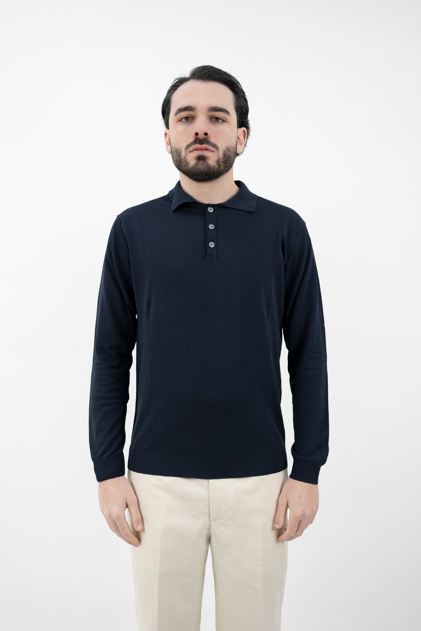POLO DRY COTTON BLU NOTTE DF0310 23 DANIELE FIESOLI