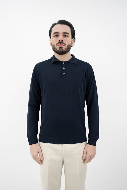POLO DRY COTTON BLU NOTTE DF0310 23 DANIELE FIESOLI