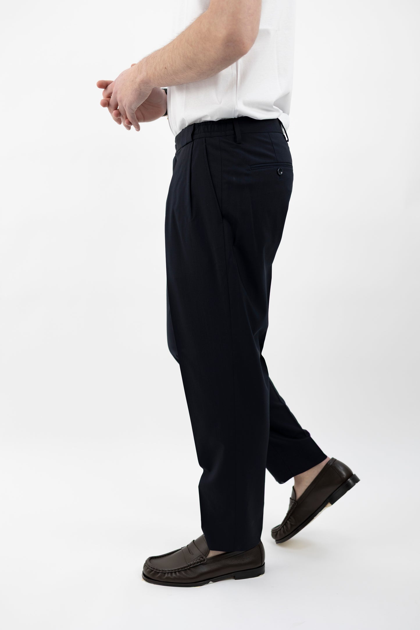PANTALONE PORTOBELLOSQD BLU SCURO 300082 011Quattro decimi BY Briglia