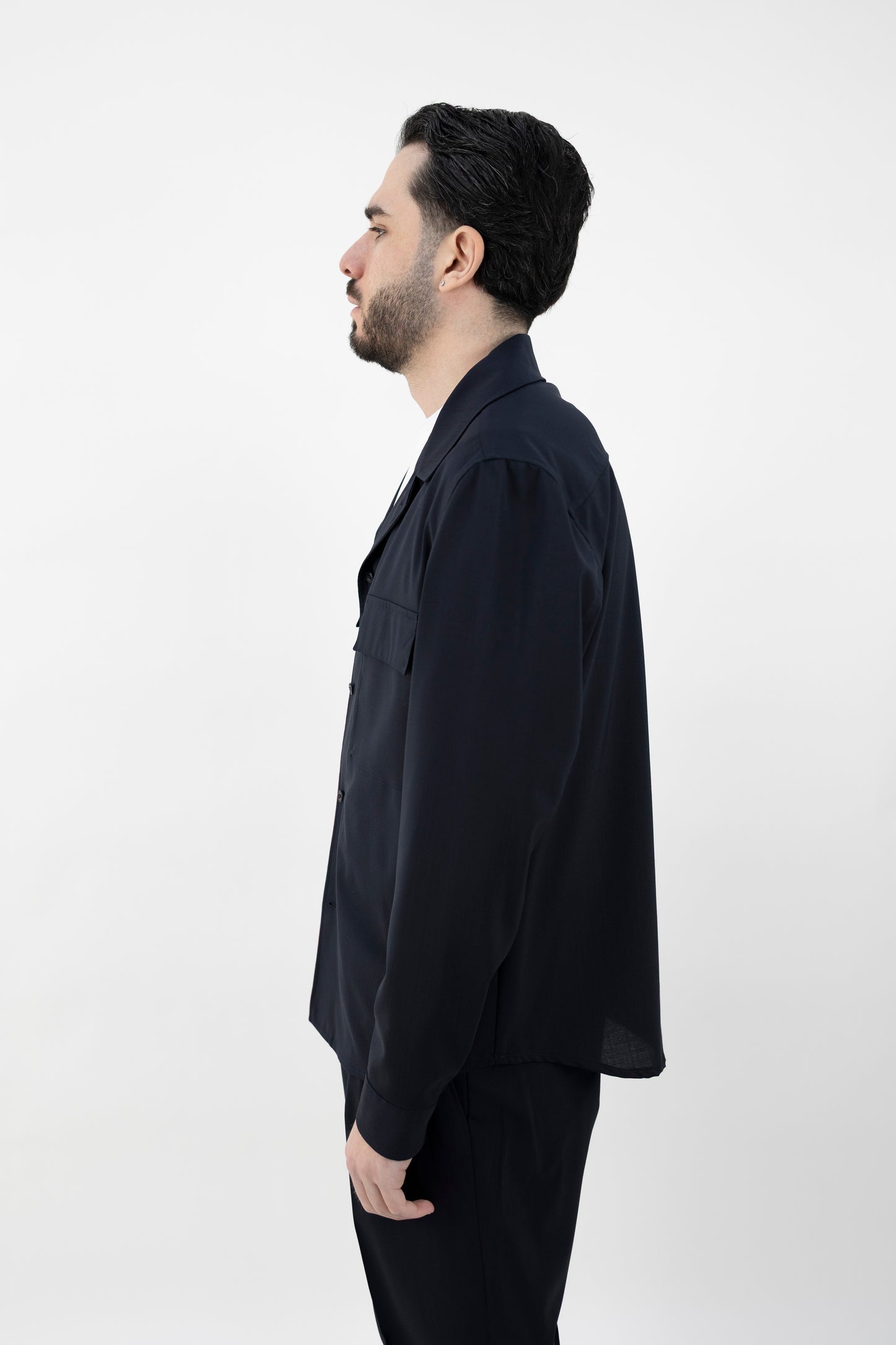 GIACCA CAMICIA JOHNQD  BLU SCURO 300082 011 Quattro decimi BY Briglia