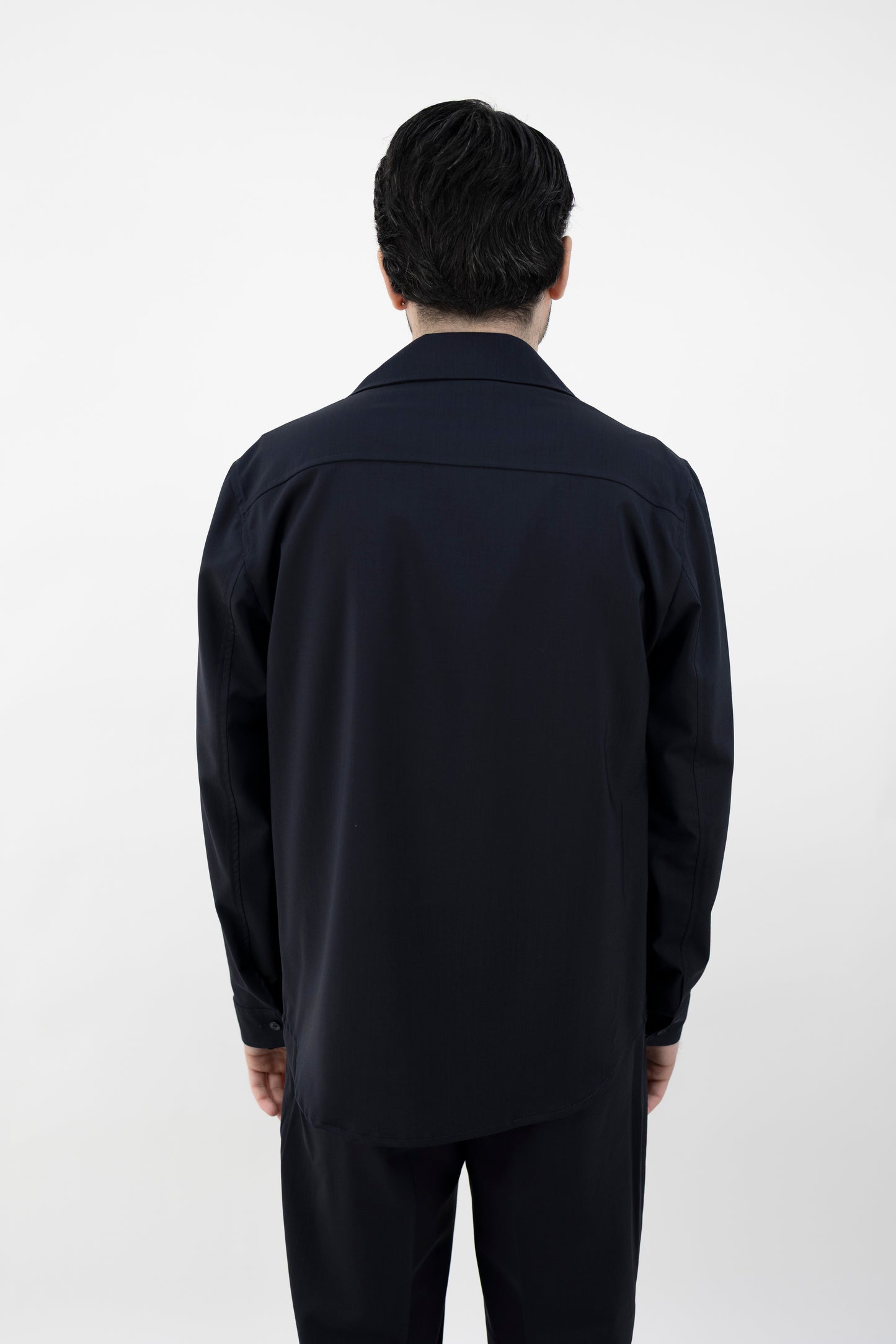 GIACCA CAMICIA JOHNQD  BLU SCURO 300082 011 Quattro decimi BY Briglia