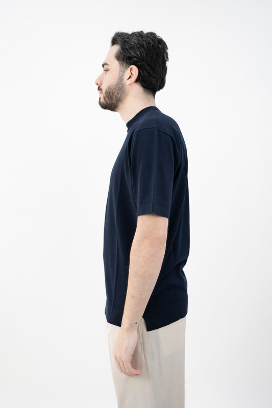 T-SHIRT TS0MCOV BLU NAVY CR14R 890 Filippo De Lurentiis