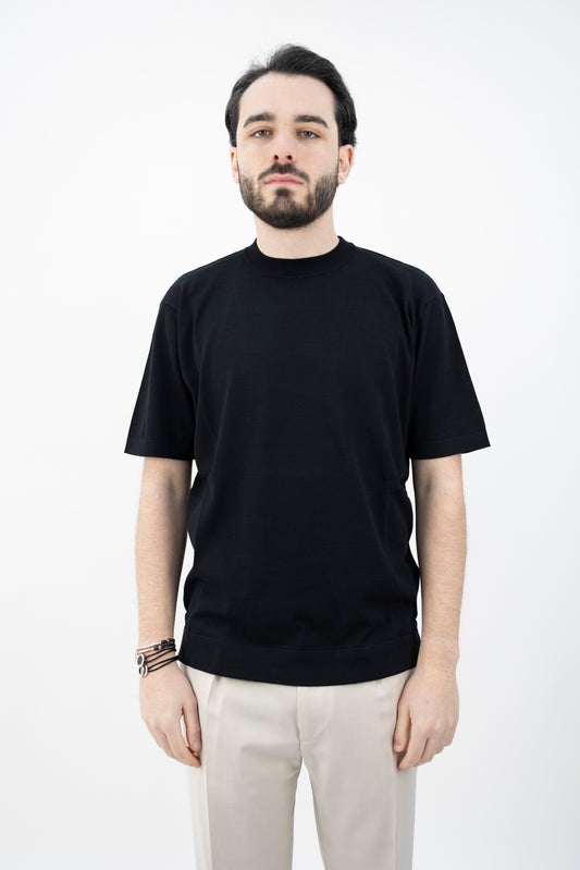 T-SHIRT TS0MCOV NERA CR14R 990 Filippo De Lurentiis
