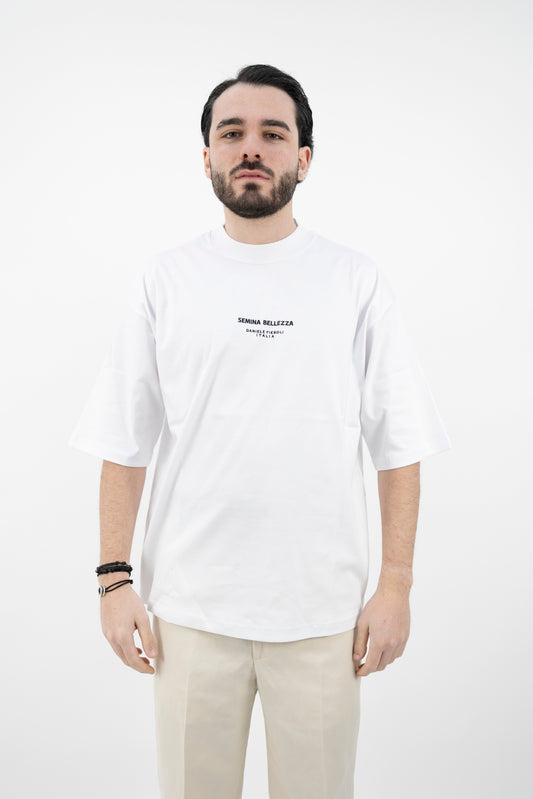 T-SHIRT OVER COTONE DF0700R 01 DANIELE FIESOLI