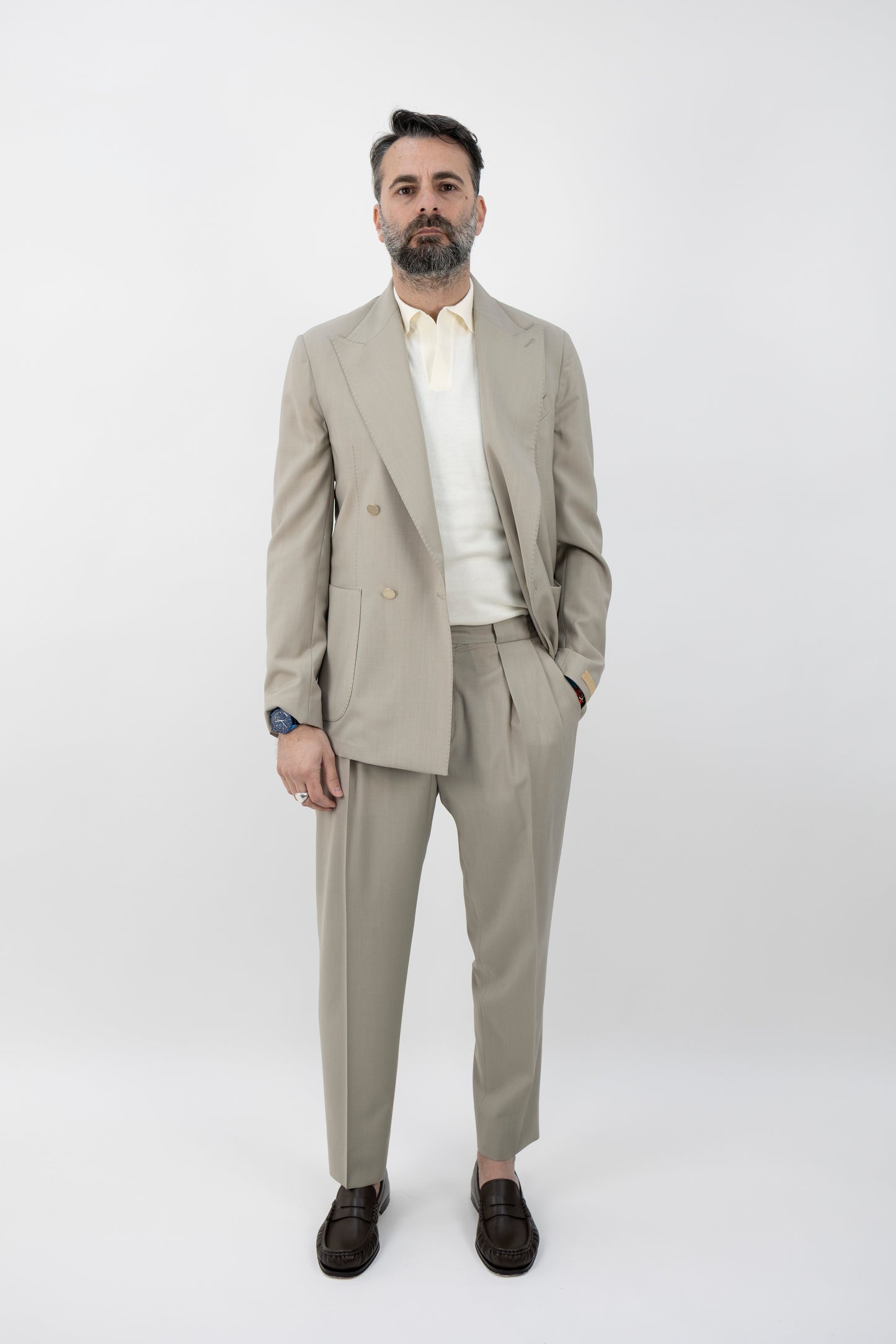 ABITO BOLGHERIPOQD BEIGE KAKI 300108B 043  Quattro decimi BY Briglia