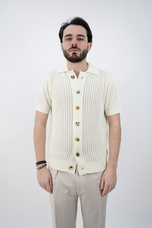 POLO CAMICIA GESSO CA3MC CM7HC 021  Filippo De Lurentiis