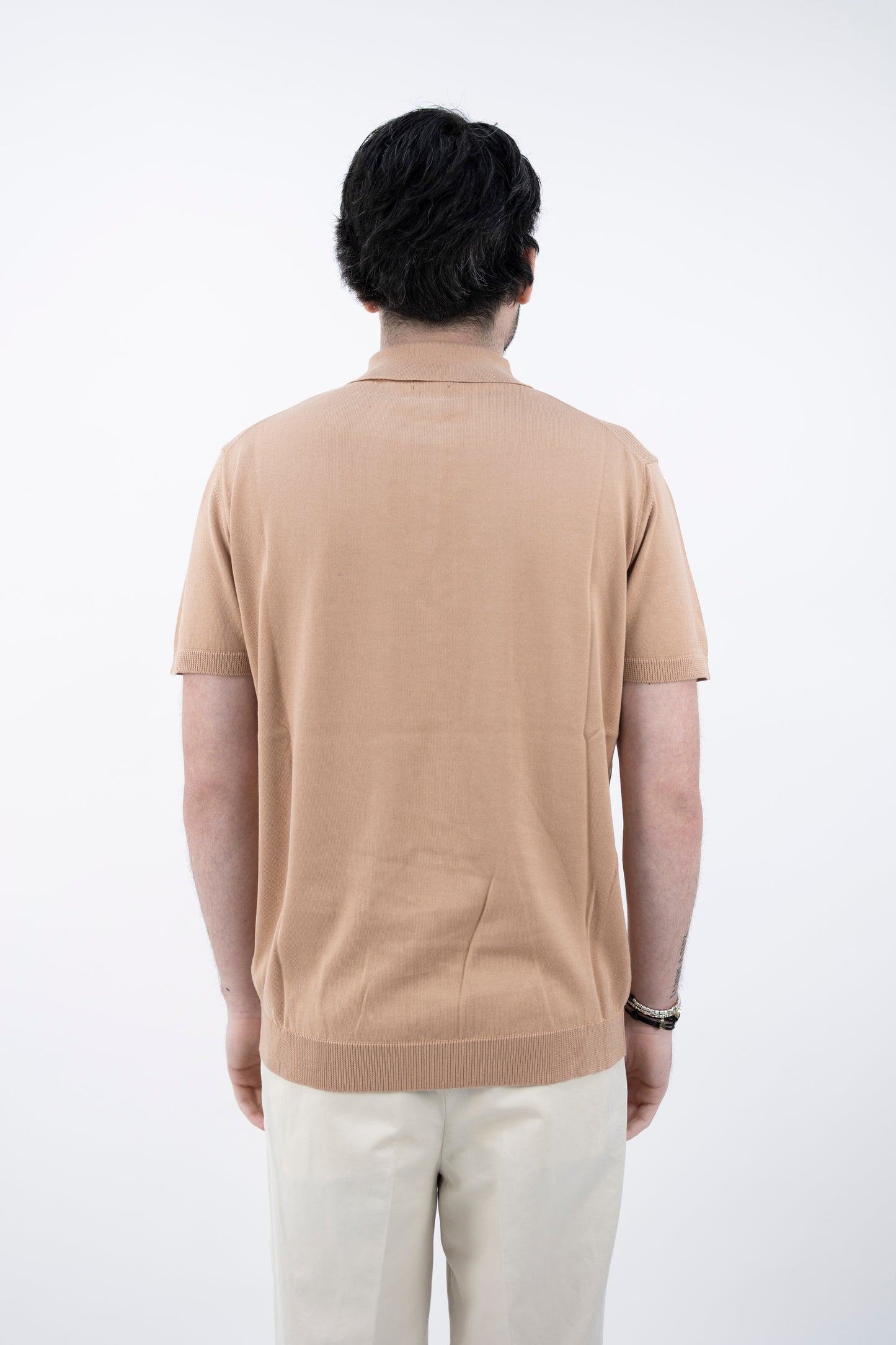 POLO GIZA BEIGE DUNE DF0323 34 DANIELE FIESOLI