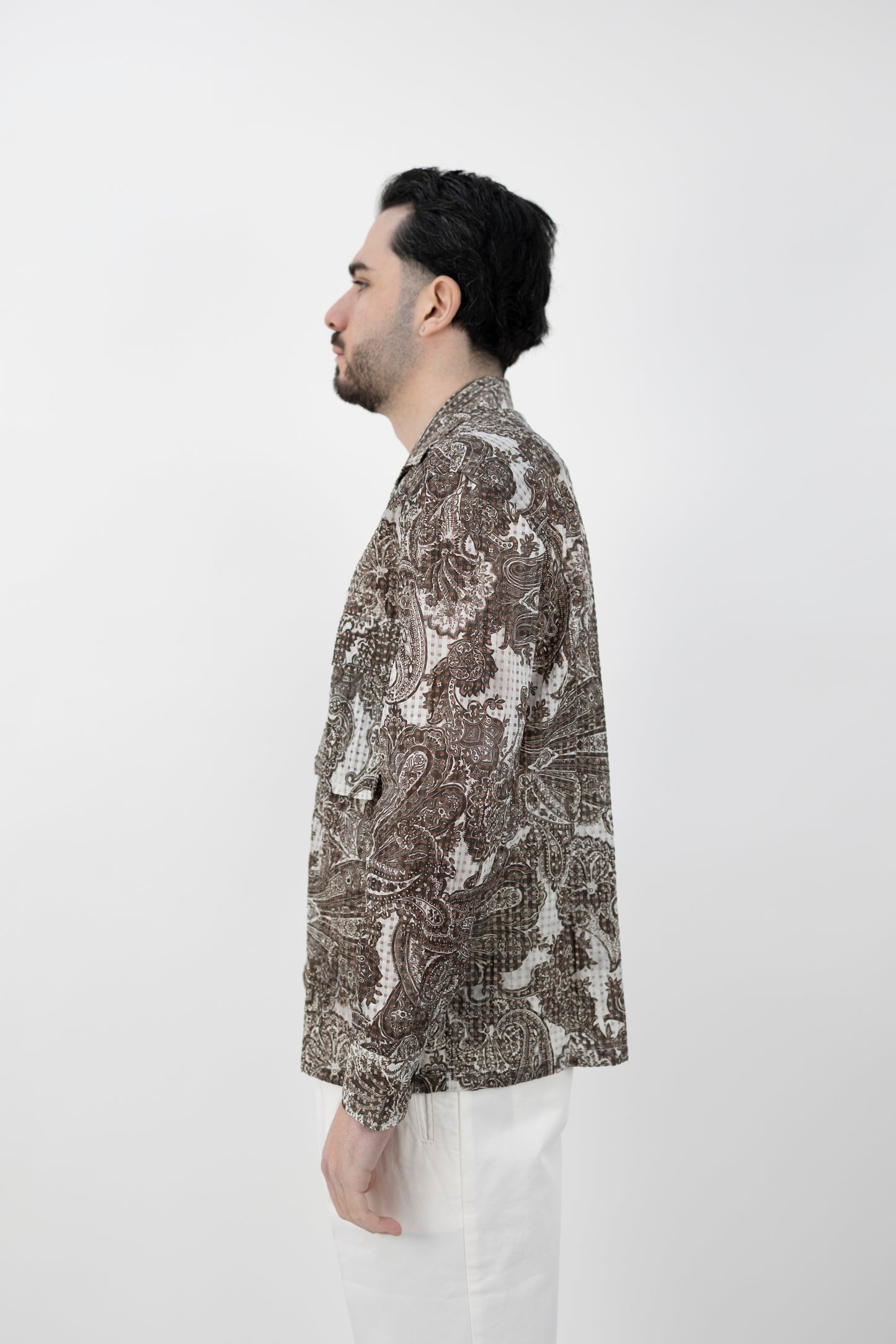 GICCA CAMICIA FANTASIA PRINT PAISLEY 61011/2 6097 GABRIELE PASINI
