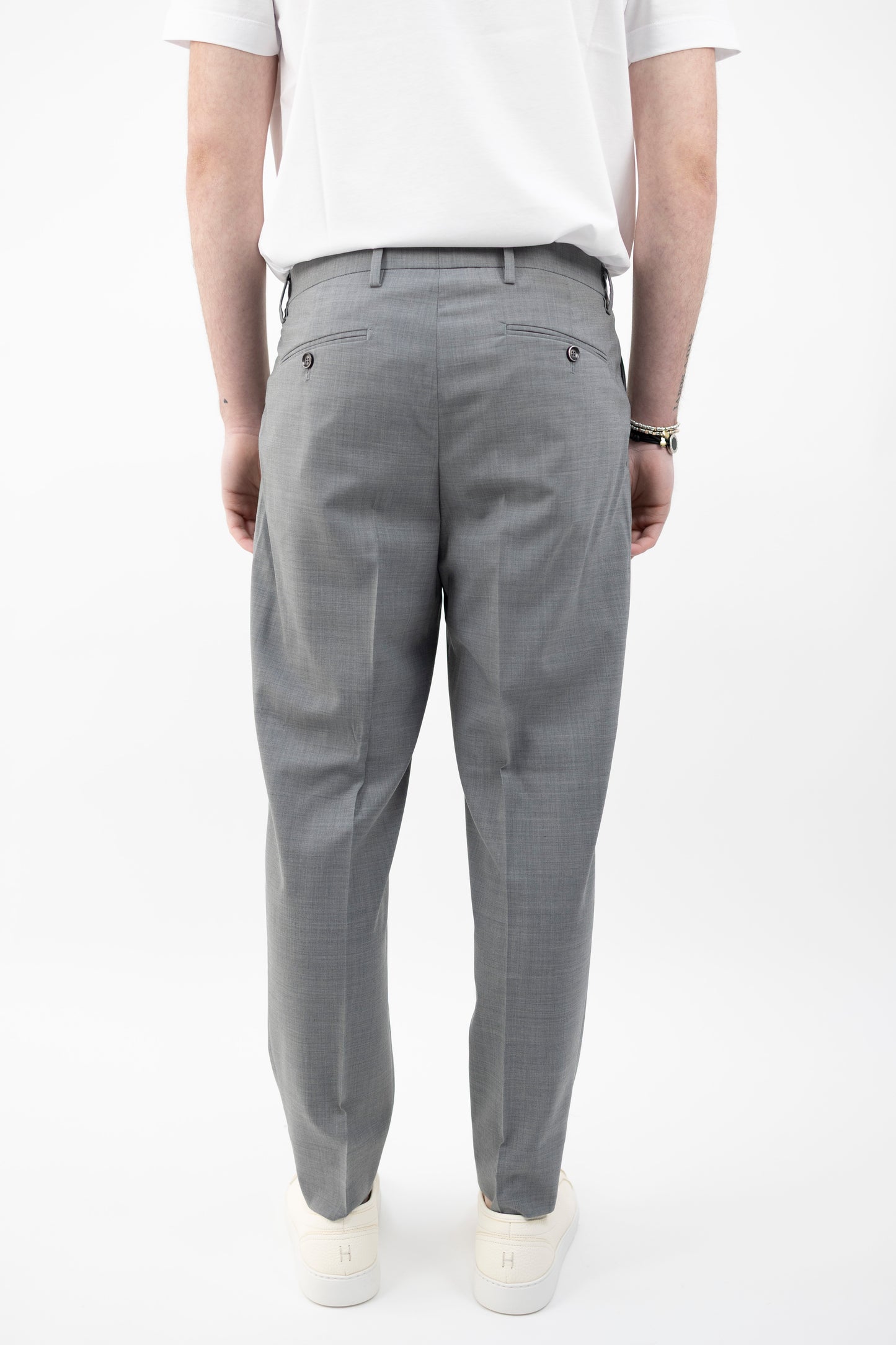 PANTALONE PORTOBELLOSQD GRIGIO 300082 060 Quattro decimi BY Briglia