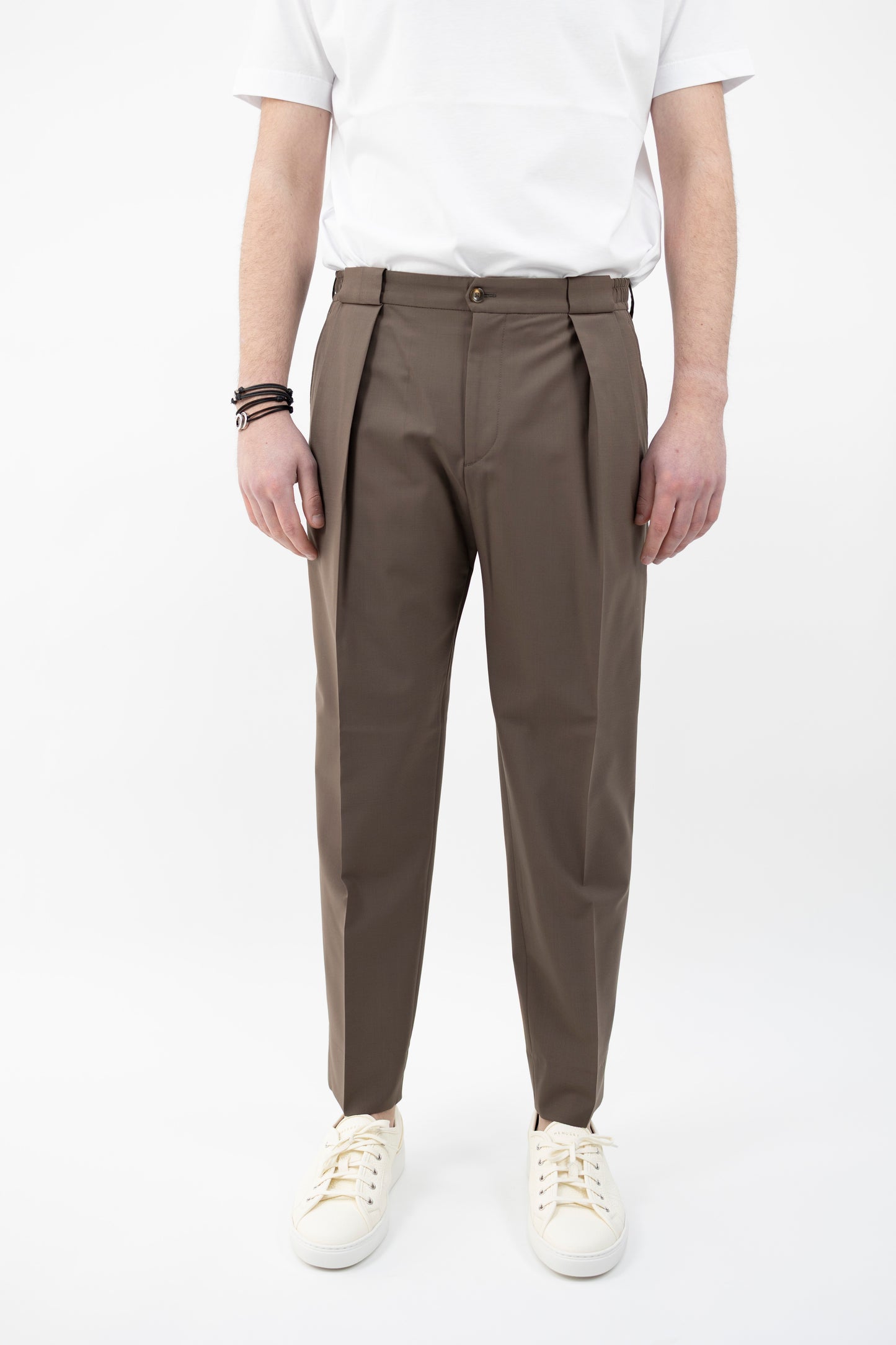 PANTALONE PORTOBELLOSQD TABACCO 300082 136 Quattro decimi BY Briglia