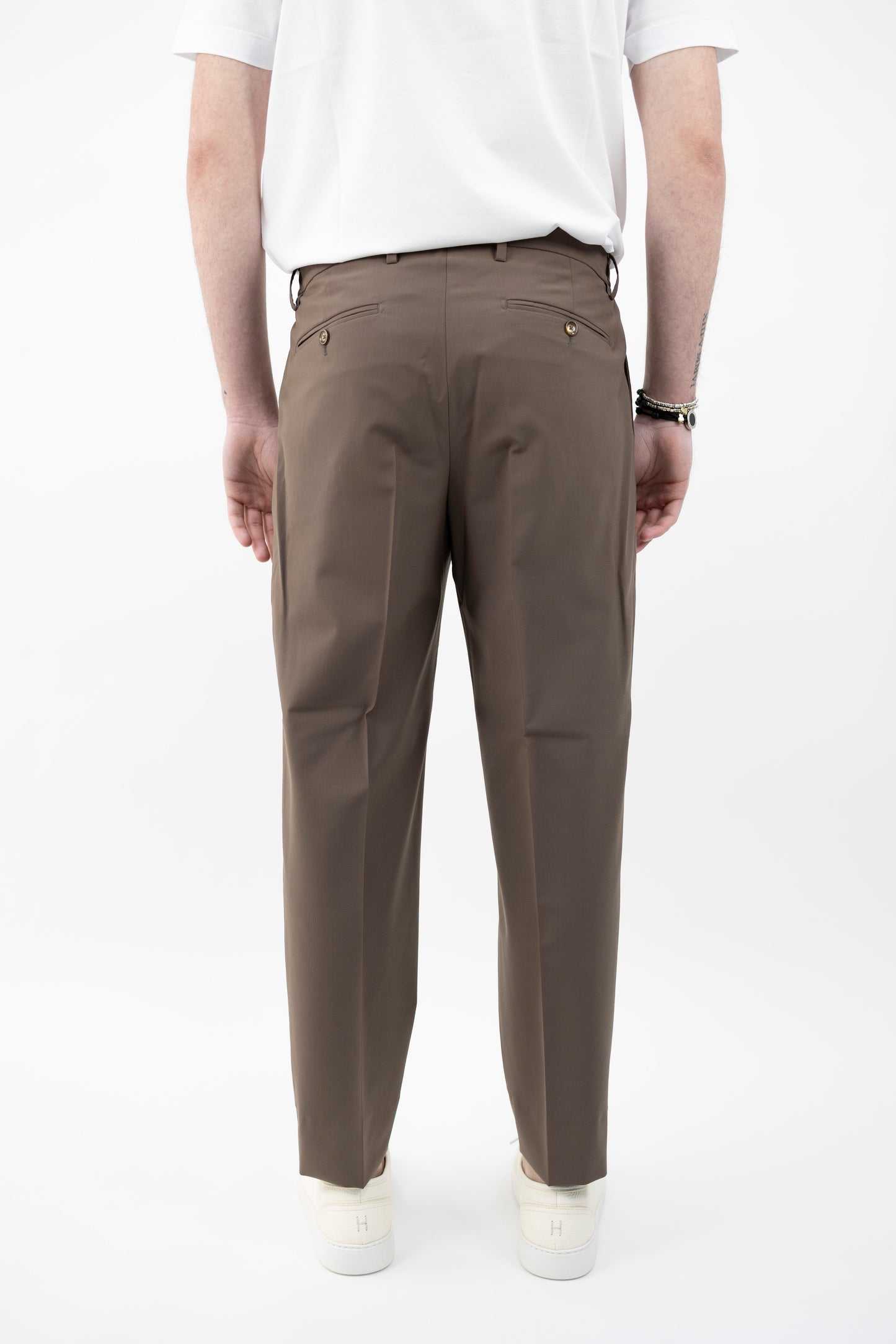 PANTALONE PORTOBELLOSQD TABACCO 300082 136 Quattro decimi BY Briglia