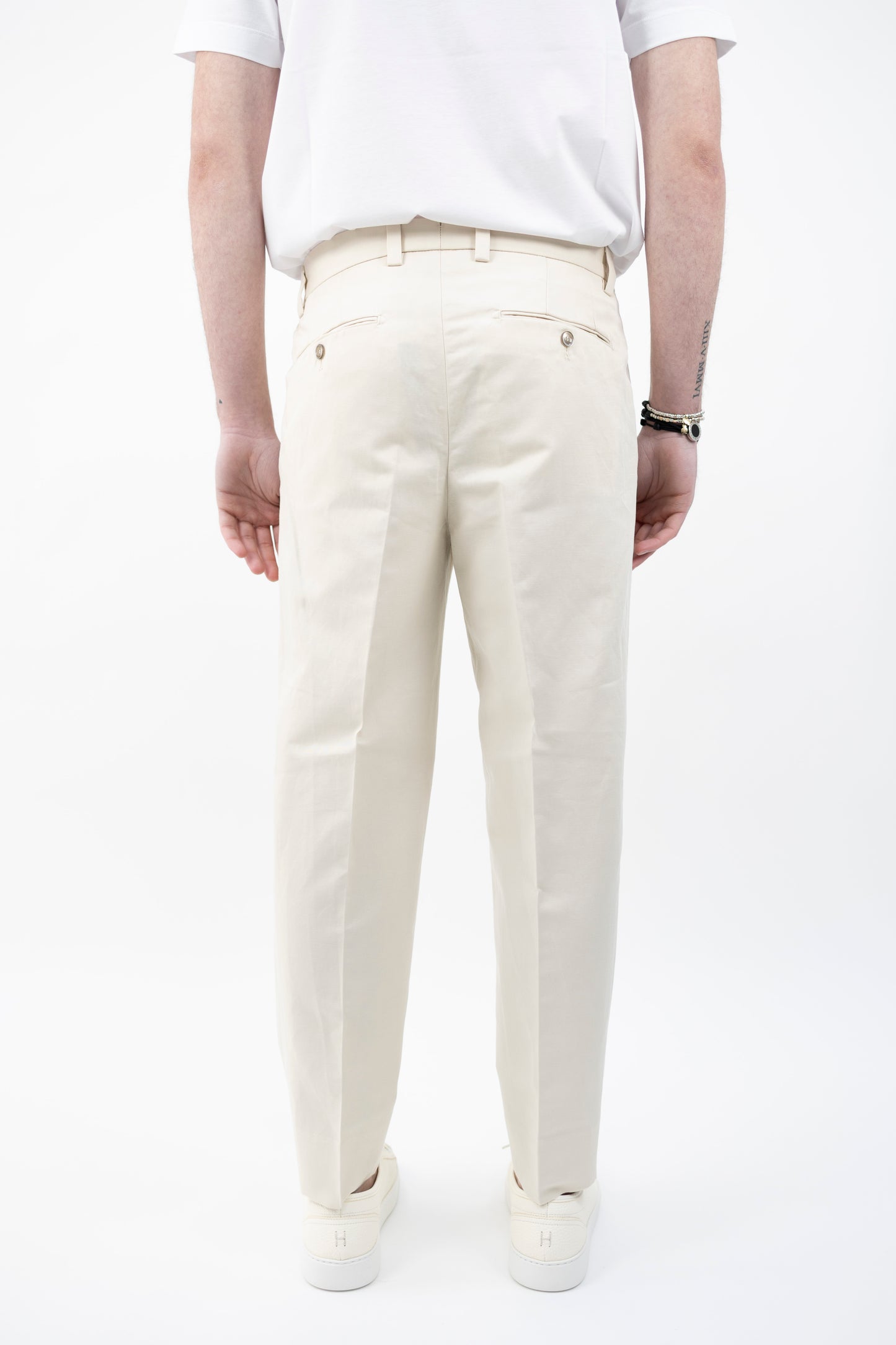 PANTALONE PORTOFINOSQD GESSO 300050 103 Quattro decimi BY Briglia