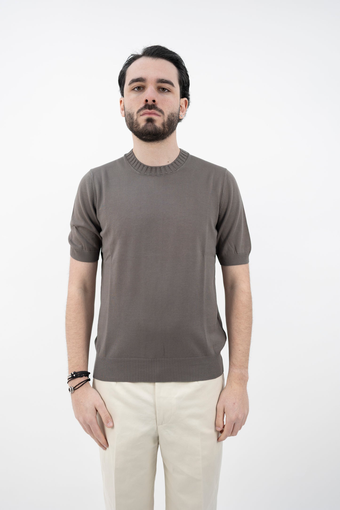 T-SHIRT COTONE EGIZIANO NOCCIOLA 57188718163/140 GRAN SASSO