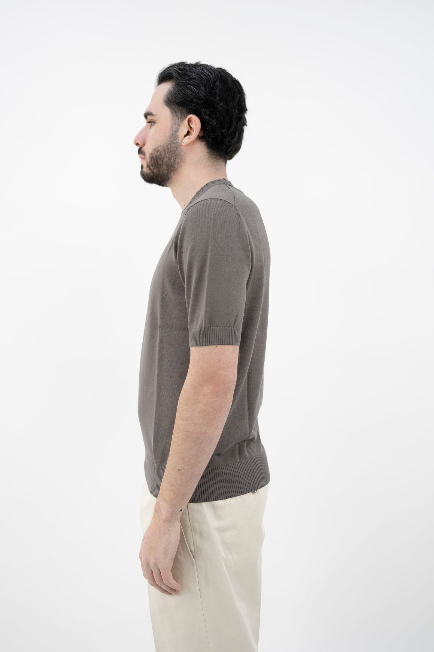 T-SHIRT COTONE EGIZIANO NOCCIOLA 57188718163/140 GRAN SASSO