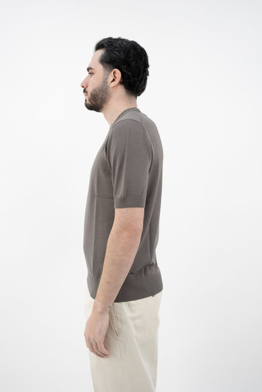 T-SHIRT COTONE EGIZIANO NOCCIOLA 57188718163/140 GRAN SASSO