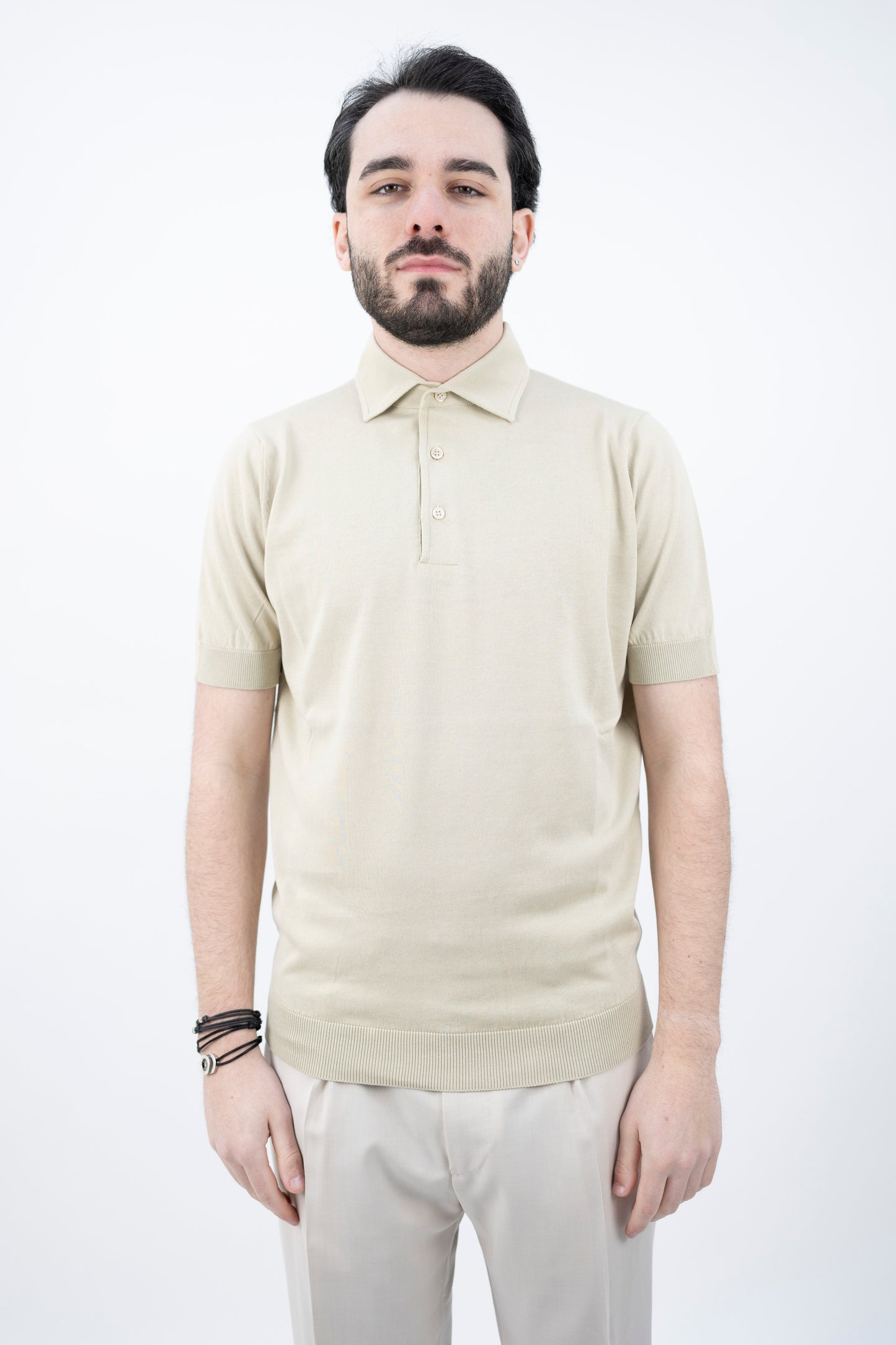 POLO PARAMONTURA ECRU PL1MCPAR/CR14R 040 Filippo De Lurentiis