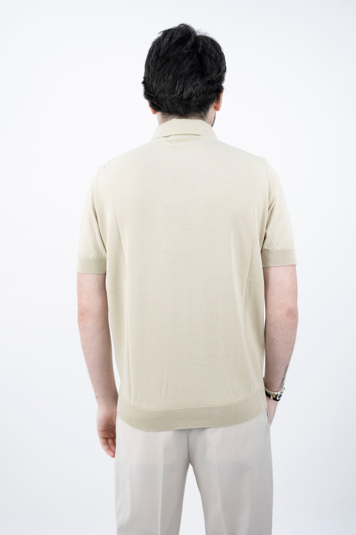 POLO PARAMONTURA ECRU PL1MCPAR/CR14R 040 Filippo De Lurentiis