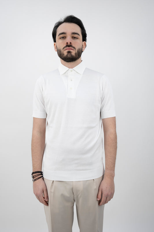 POLO PARAMONTURA BIANCO OTTICO PL1MCPAR/CR14R 001  Filippo De Lurentiis