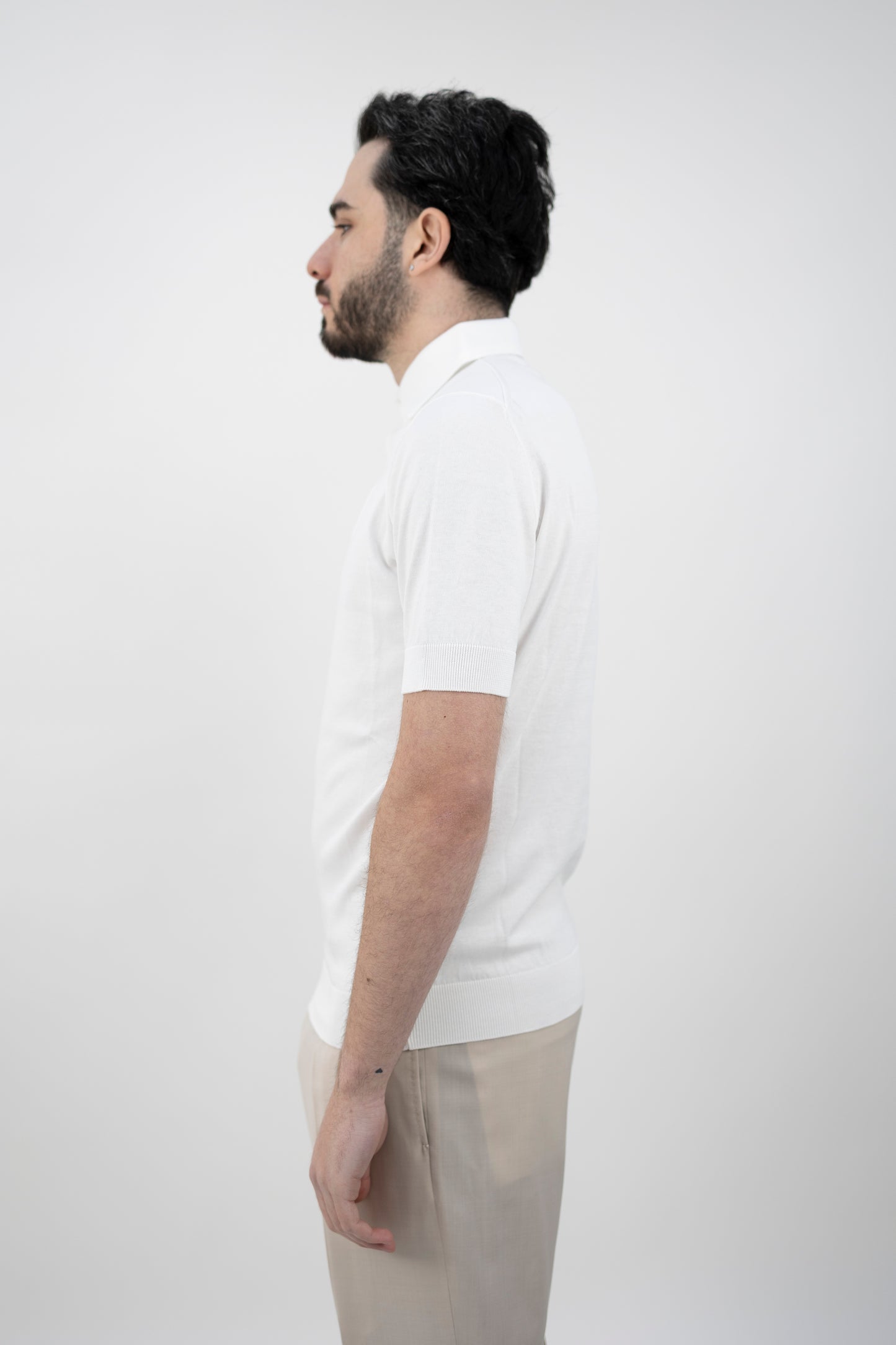POLO PARAMONTURA BIANCO OTTICO PL1MCPAR/CR14R 001  Filippo De Lurentiis