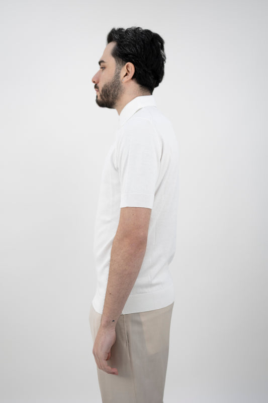 POLO PARAMONTURA BIANCO OTTICO PL1MCPAR/CR14R 001  Filippo De Lurentiis