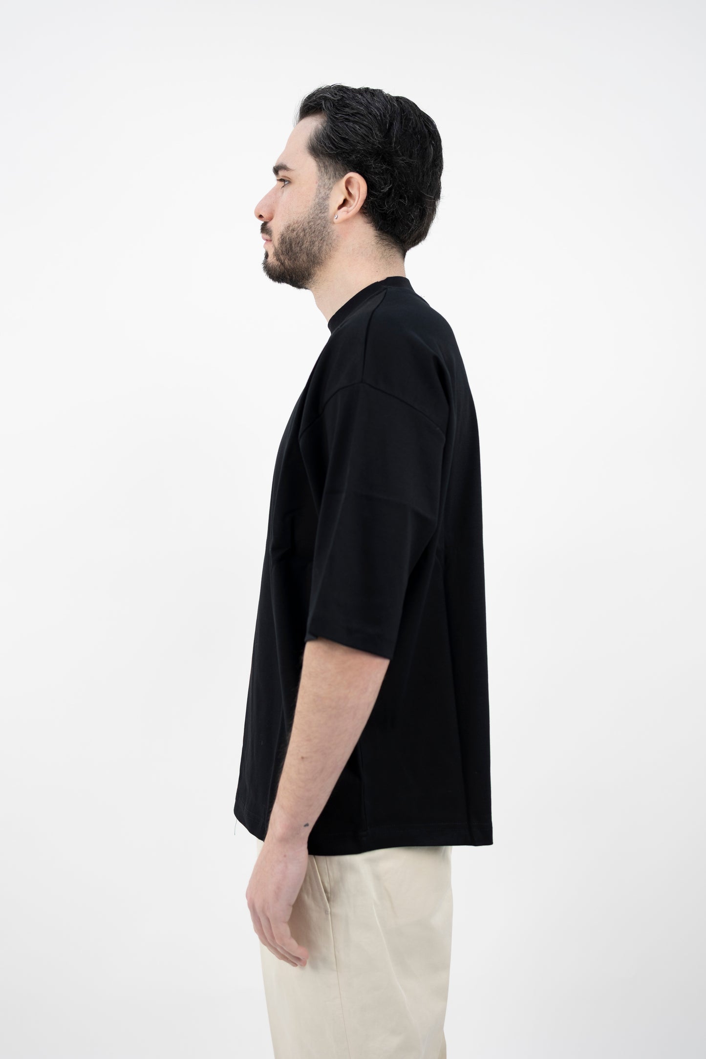 T-SHIRT OVER NERA DF0700 13 DANIELE FIESOLI