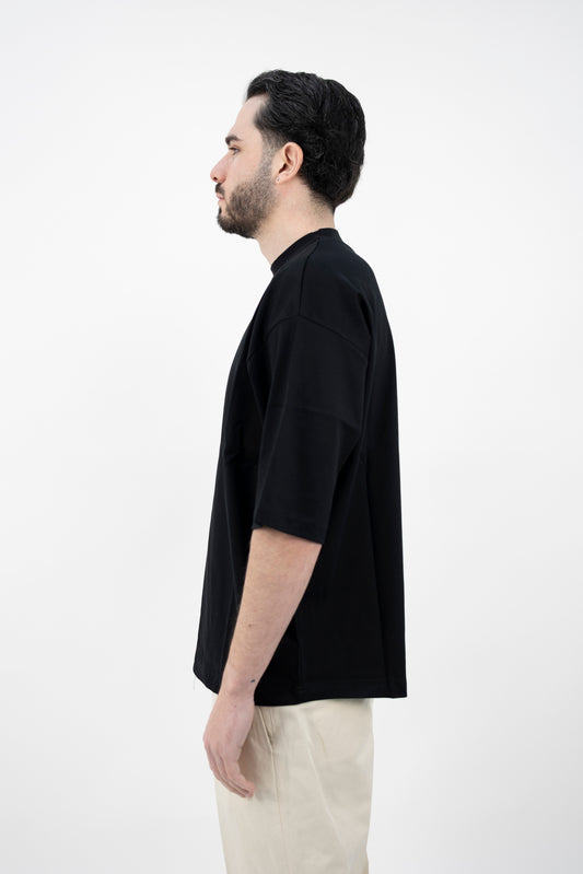 T-SHIRT OVER NERA DF0700 13 DANIELE FIESOLI