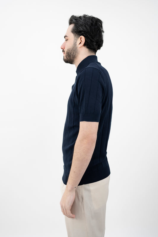 POLO A COSTE BLU NAVY PL1MC/CR14C 890 Filippo De Lurentiis