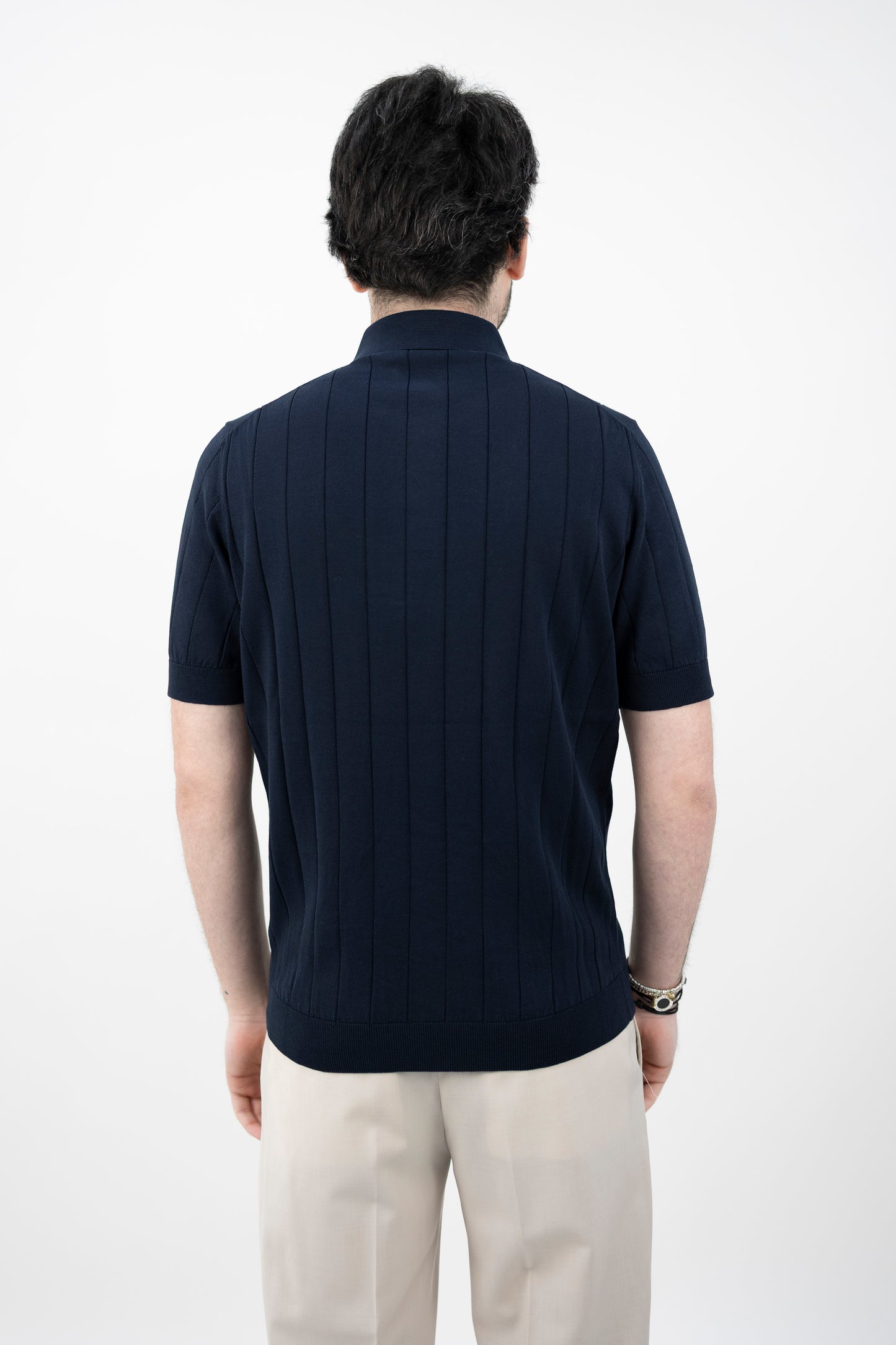 POLO A COSTE BLU NAVY PL1MC/CR14C 890 Filippo De Lurentiis