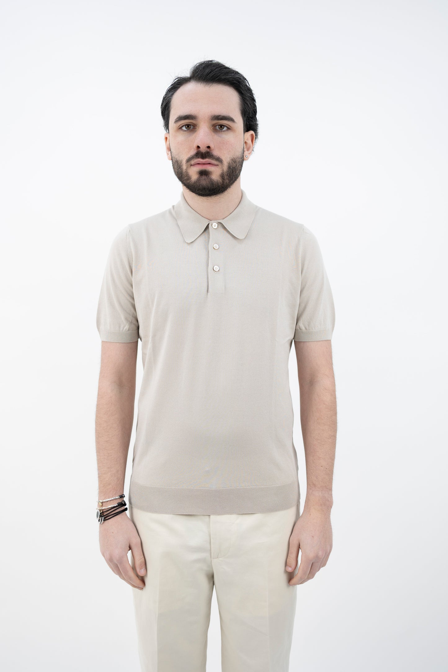 POLO FRESH COTTON BEIGE 43156/20731 010 GRAN SASSO