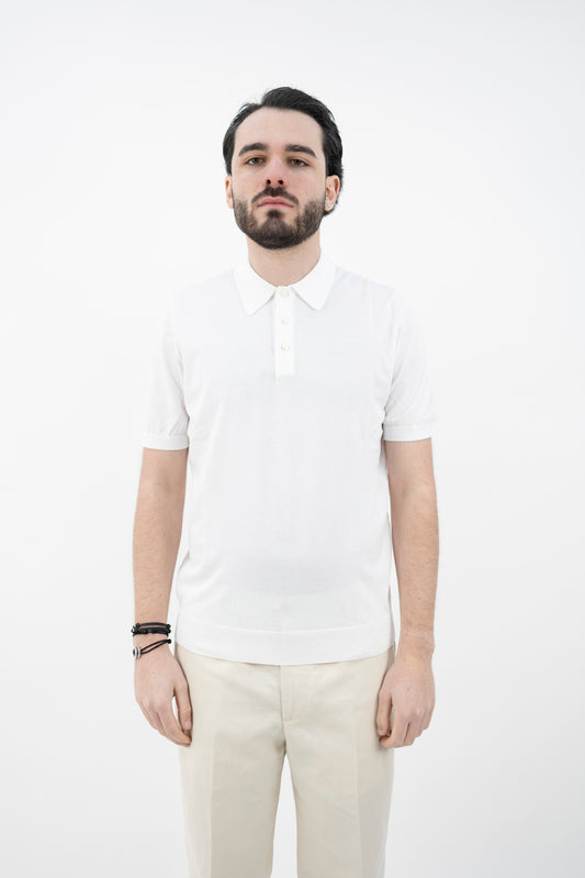 POLO FRESH COTTON BIANCA 43156/20731 002 GRAN SASSO