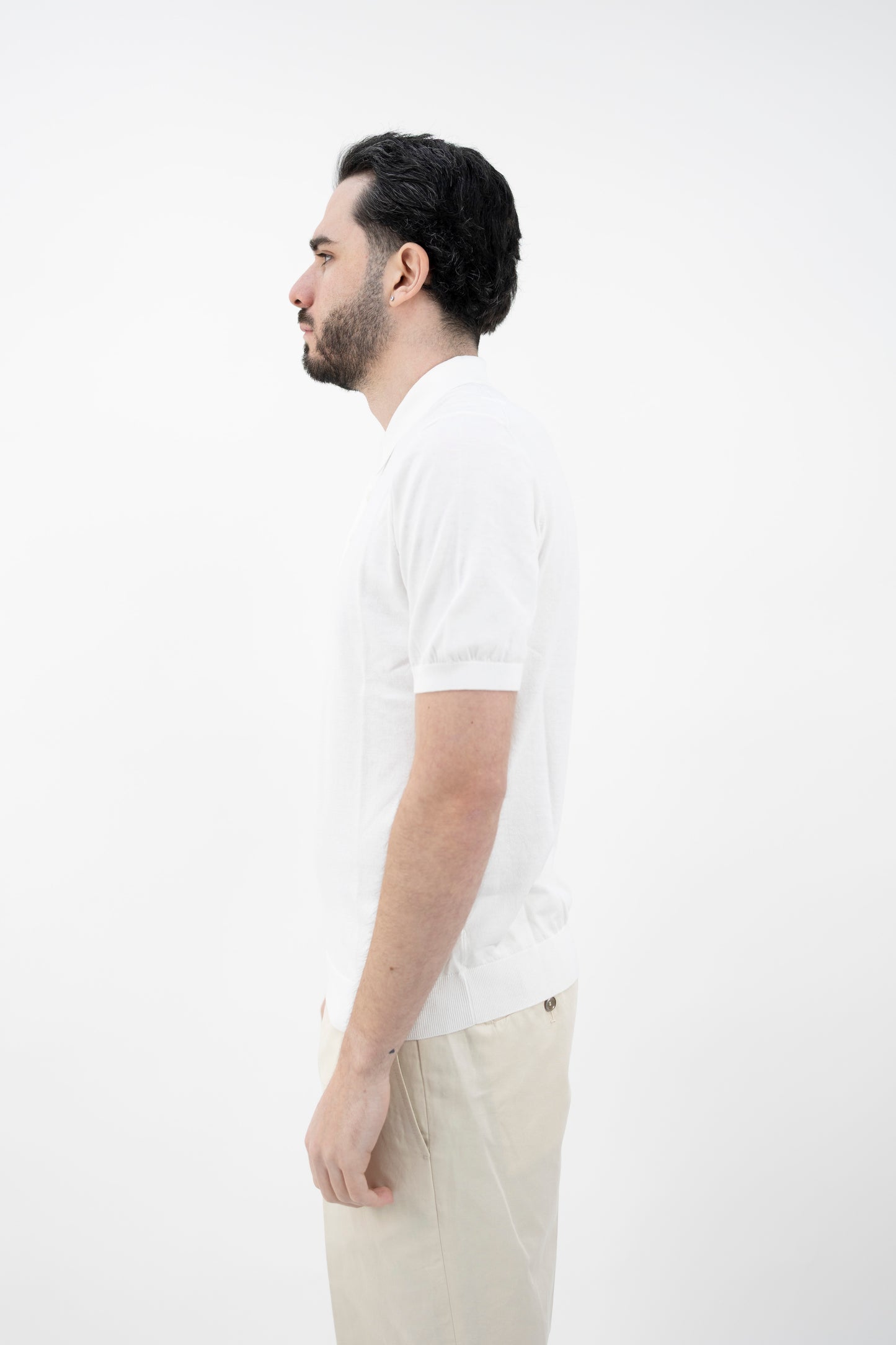 POLO FRESH COTTON BIANCA 43156/20731 002 GRAN SASSO