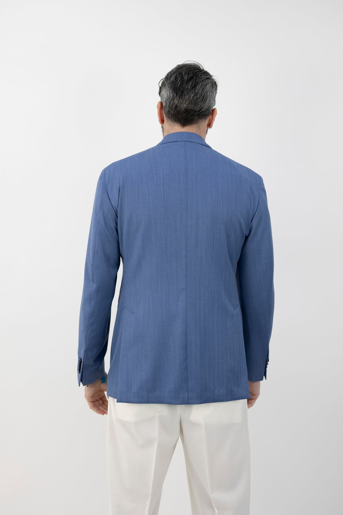 GIACCA DOPPIOPETTO SOLARO AZZURRA 63395/3 2405 Luigi Bianchi