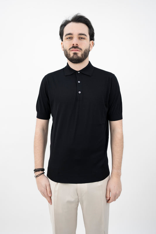 POLO LANA 180S NERA PL1MC 18021R 990 Filippo De Lurentiis