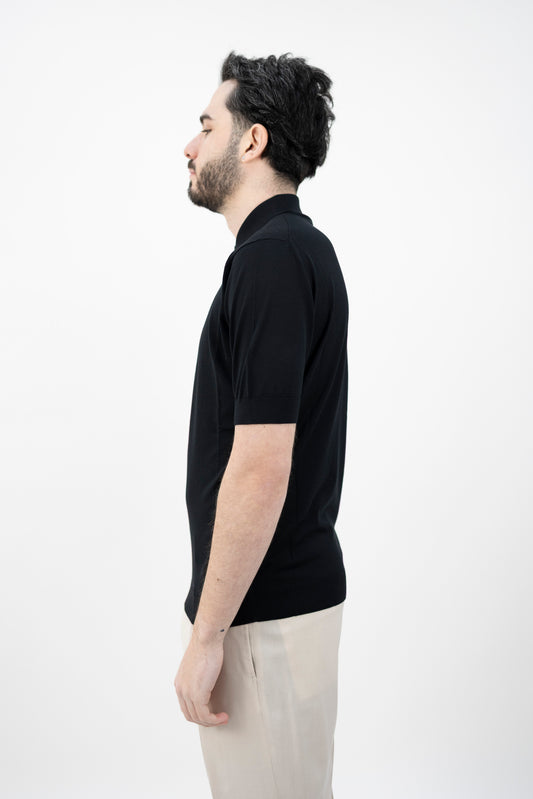 POLO LANA 180S NERA PL1MC 18021R 990 Filippo De Lurentiis