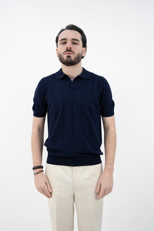 POLO SKIPPER BLU 57191/20660/598 GRAN SASSO