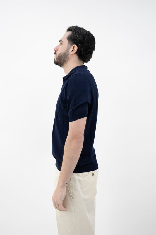 POLO SKIPPER BLU 57191/20660/598 GRAN SASSO