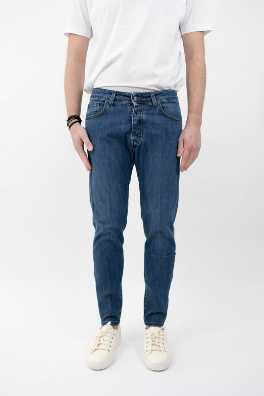 JEANS GIFU L.15 BLU MEDIO BONHEUR