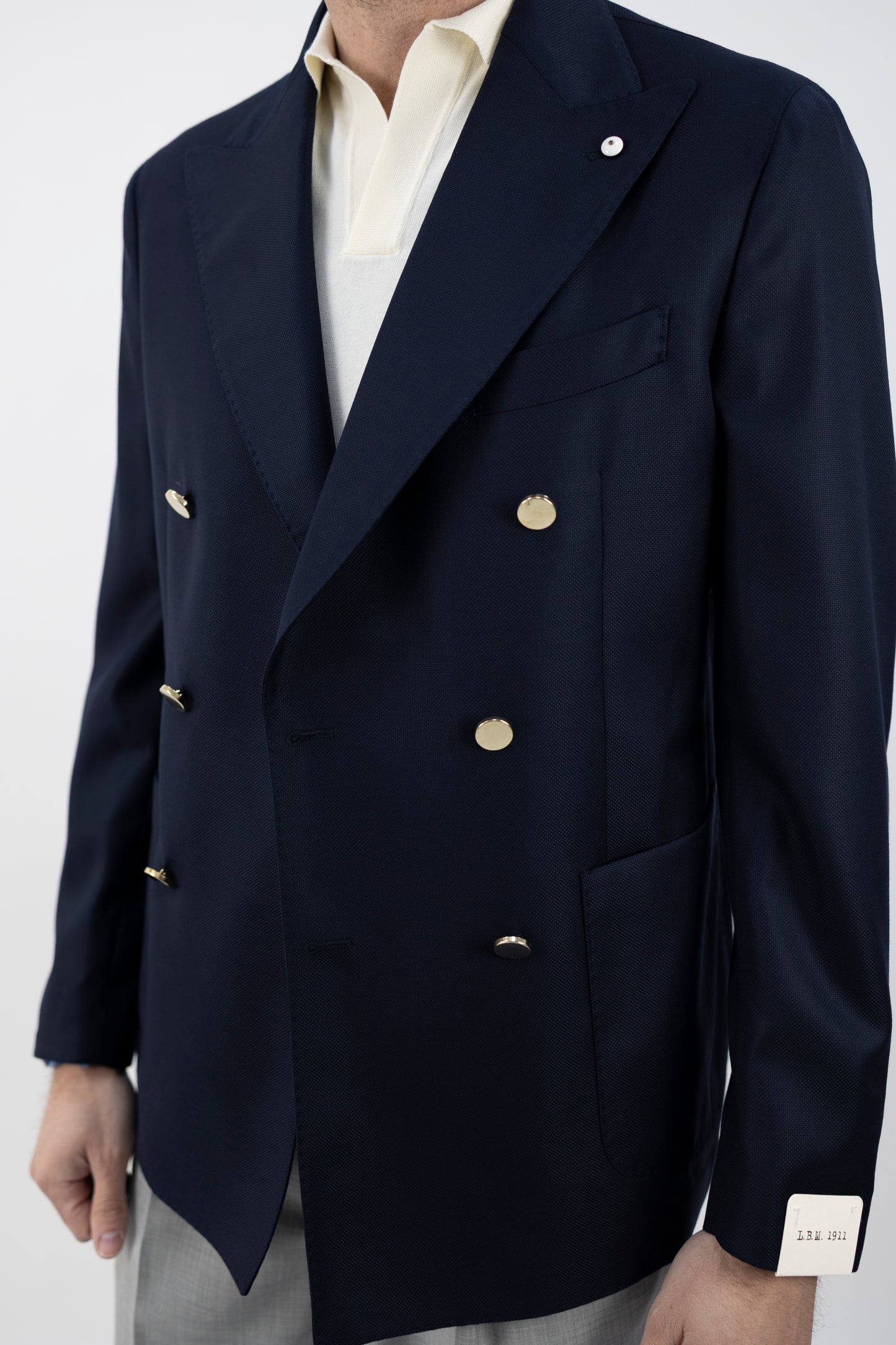 GIACCA DOPPIOPETTO TOM BLU NOTTE 215/3 2686 L.B.M.