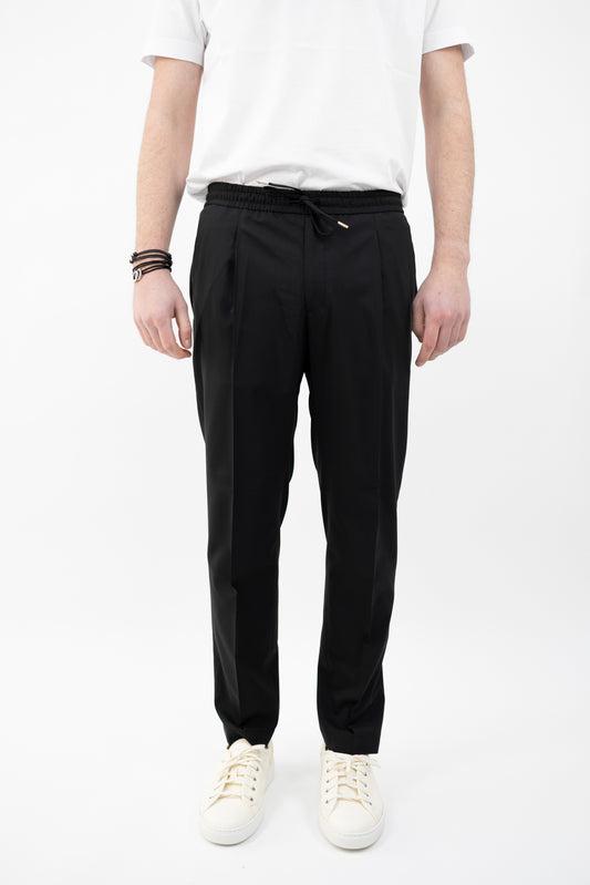 PANTALONE WIMBLEDONSQD NERO 300082 010 Quattro decimi BY Briglia