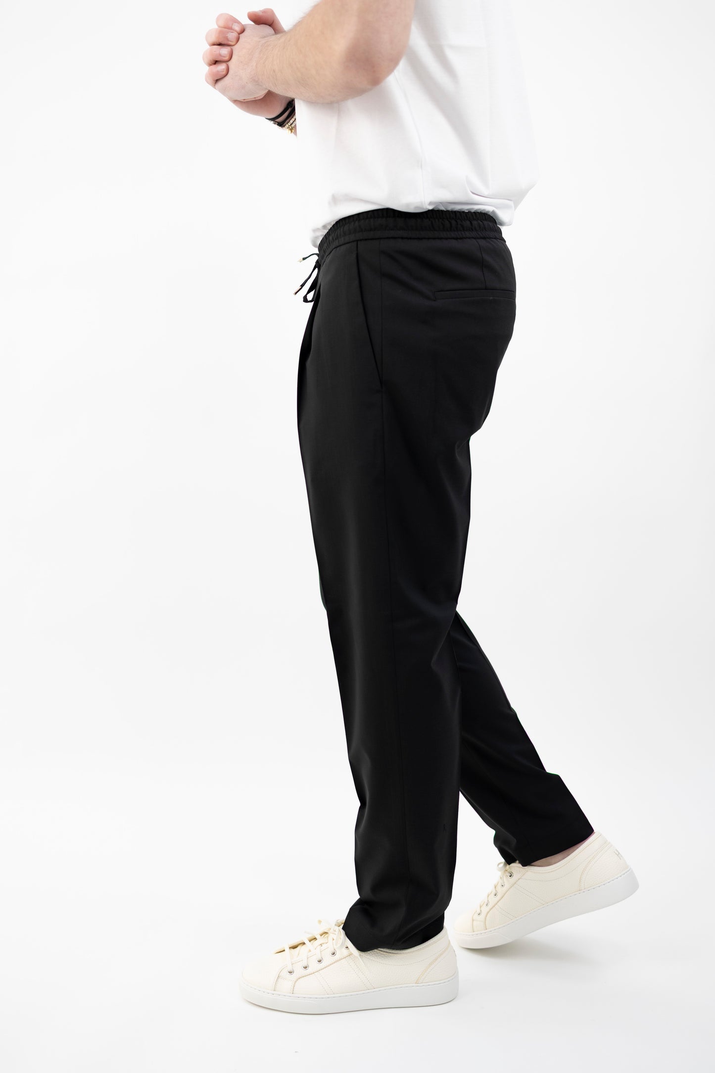PANTALONE WIMBLEDONSQD NERO 300082 010 Quattro decimi BY Briglia