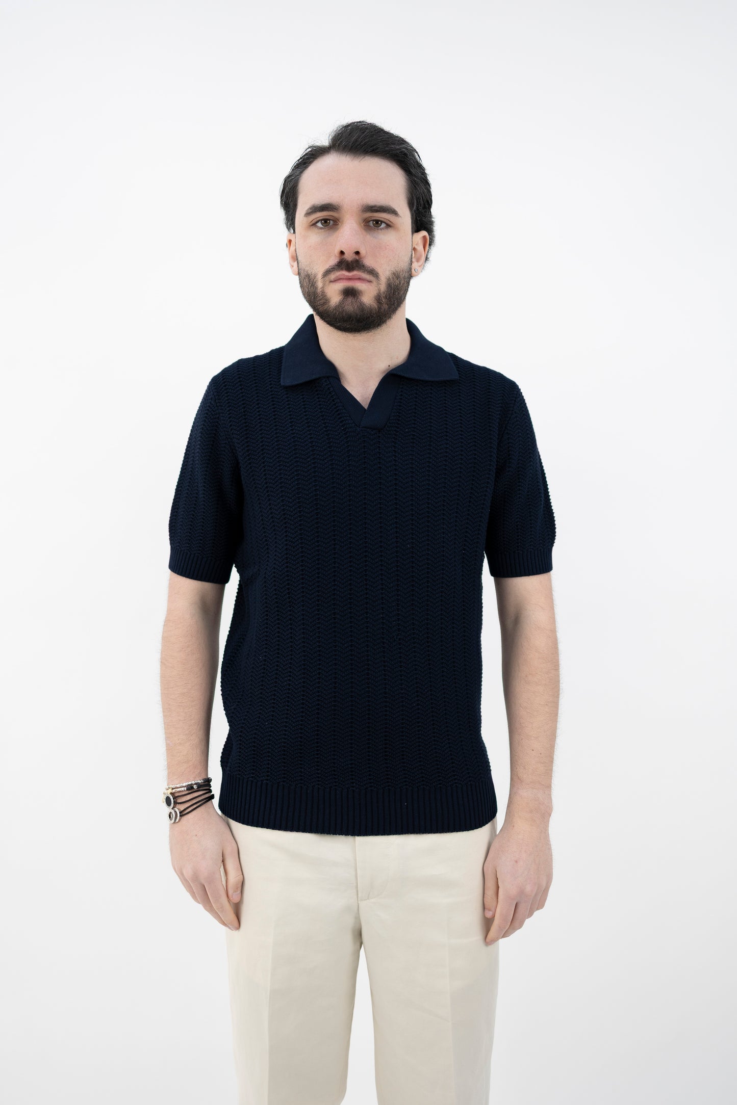 POLO SKIPPER BLU NAVY 23139/18068/598 GRAN SASSO