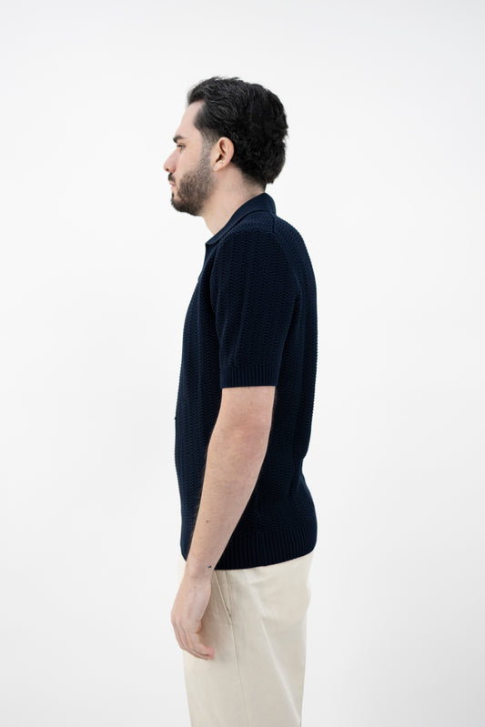 POLO SKIPPER BLU NAVY 23139/18068/598 GRAN SASSO