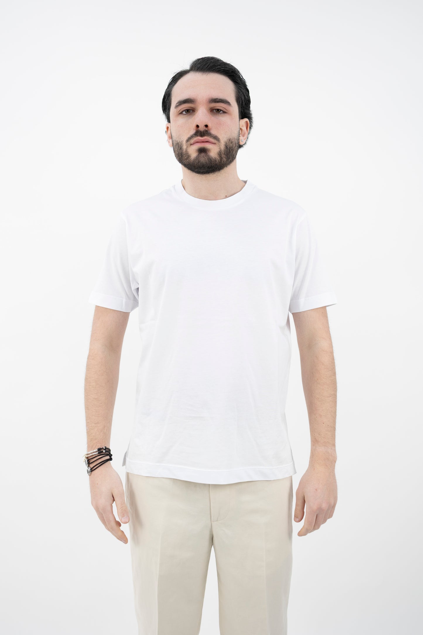 T-SHIRT DRY COTTON BIANCA DF0307 01 DANIELE FIESOLI