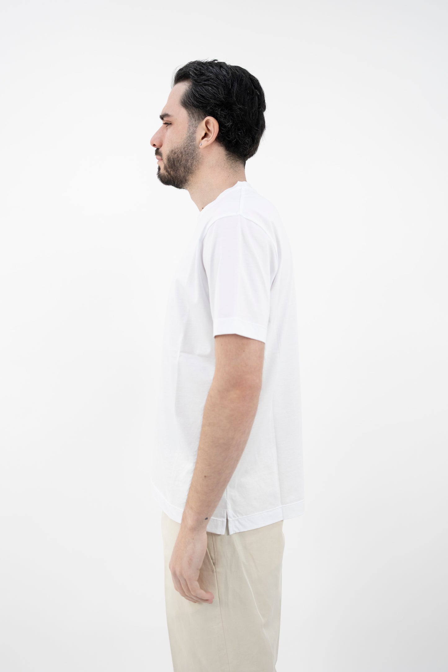 T-SHIRT DRY COTTON BIANCA DF0307 01 DANIELE FIESOLI