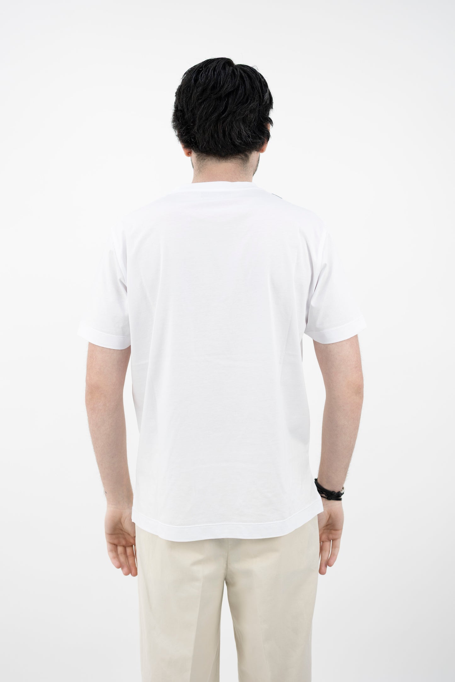 T-SHIRT DRY COTTON BIANCA DF0307 01 DANIELE FIESOLI