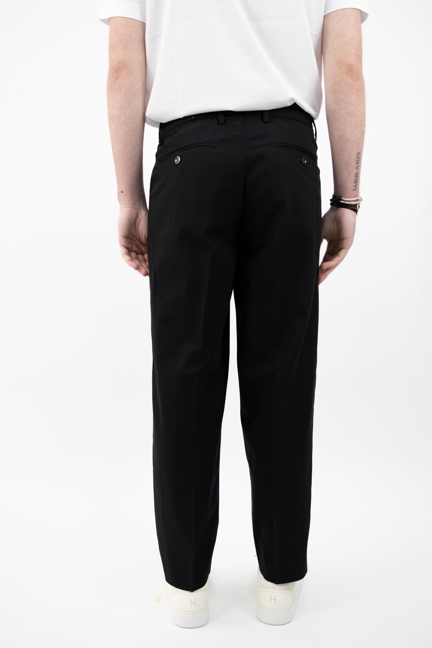 PANTALONE MANHATTANSQD NERO 300114 010 Quattro decimi BY Briglia