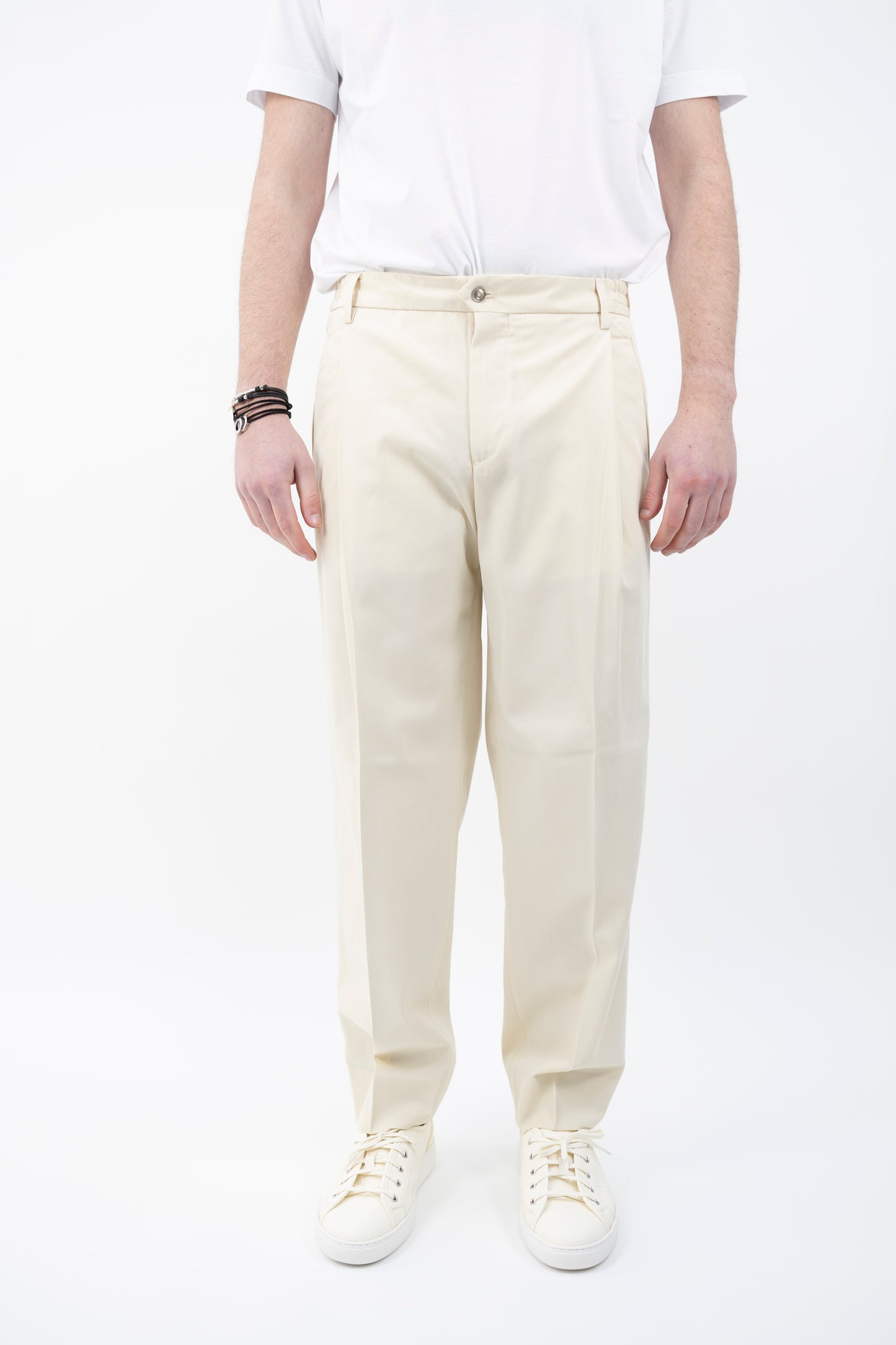 PANTALONE MANHATTANSQD SABBIA 300114 023 Quattro decimi BY Briglia