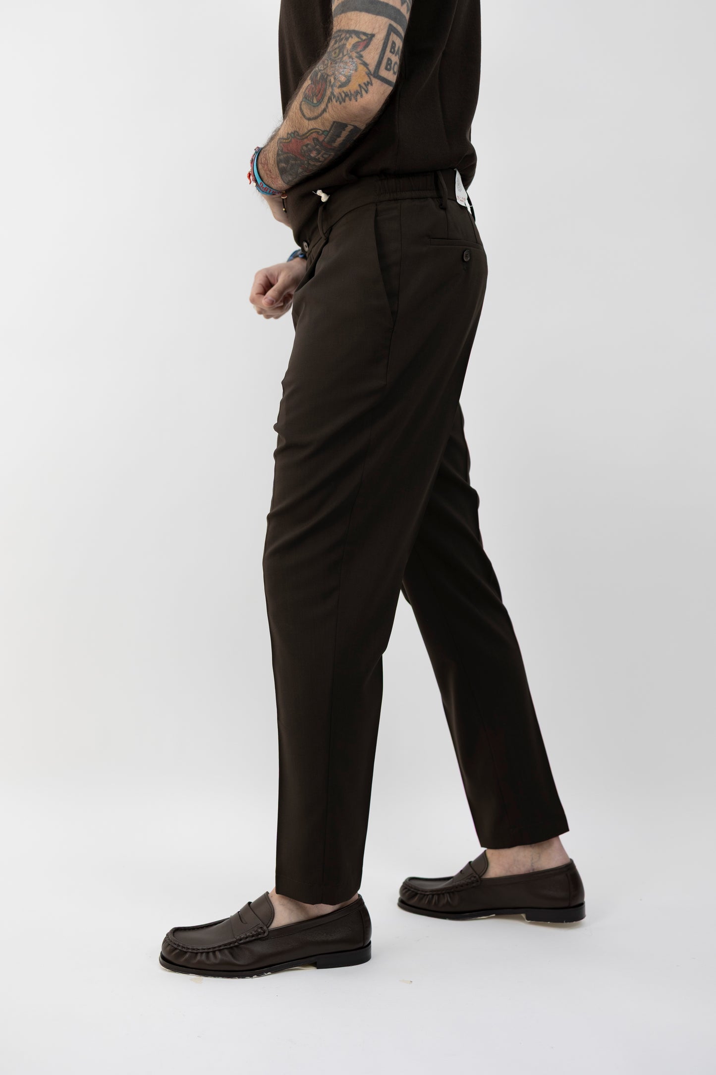 PANTALONE WILSON MARRONE 64214/5 8194 L.B.M.